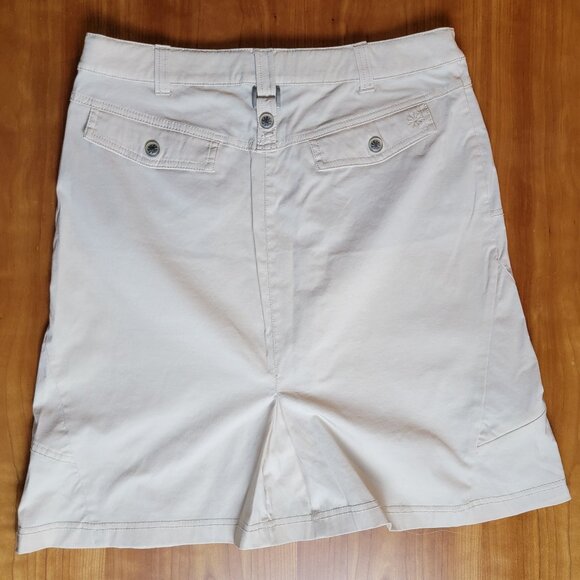 Athleta Beige Nylon Spandex Athletic Skirt with Pockets - 8 - Picture 14 of 16